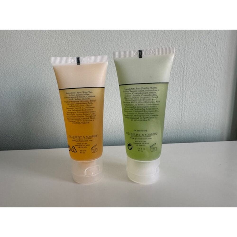 Gilchrist & Soames Travel Size Shampoo and Mineral Bath Gel 1.35 fl oz - Picture 2 of 2